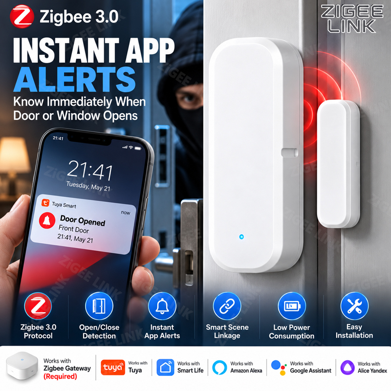 Power Tools Google - Zigbee 3.0 Wireless Door Window Sensor