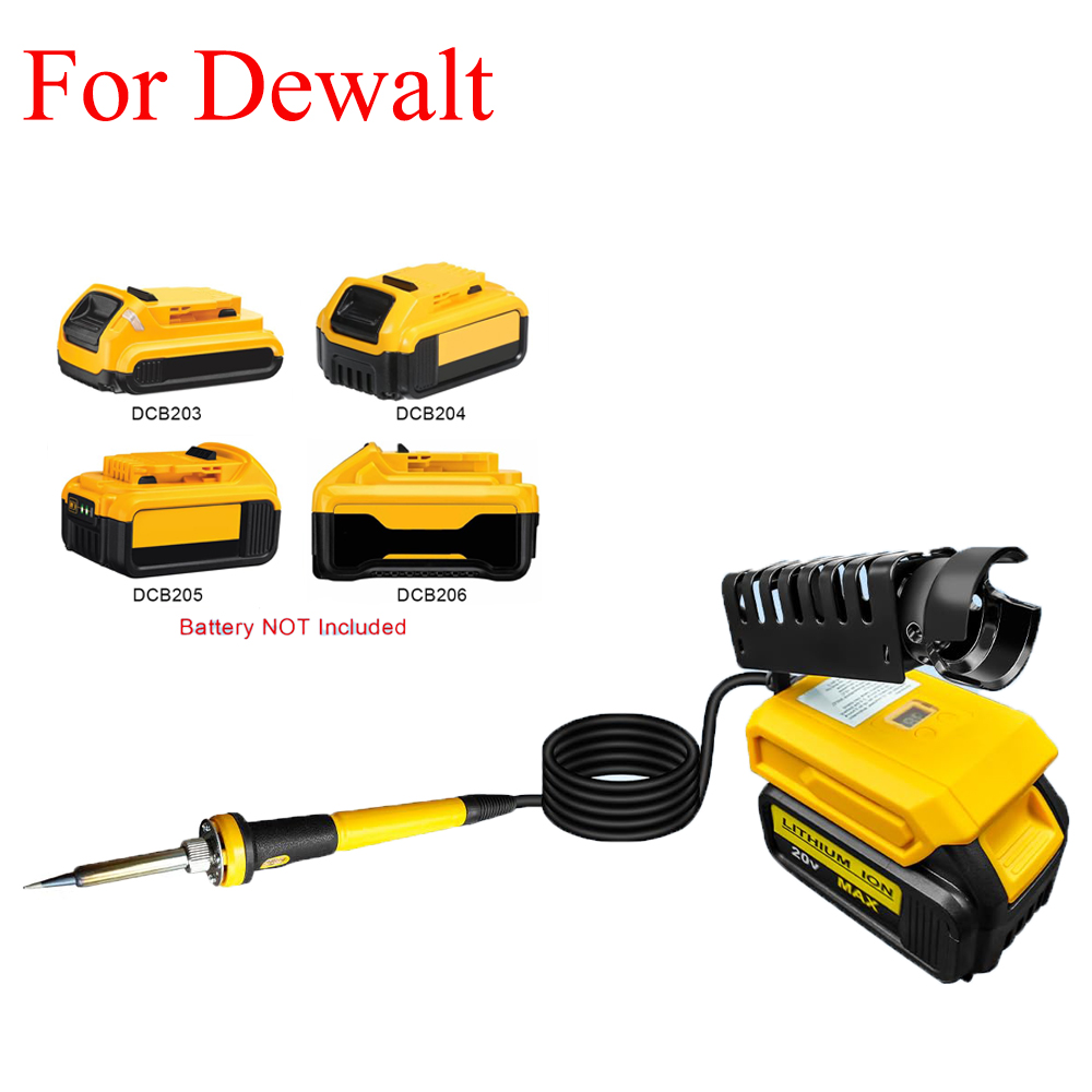Power Tools Universal Battery - Portable Soldering Iron Kit Compatible with