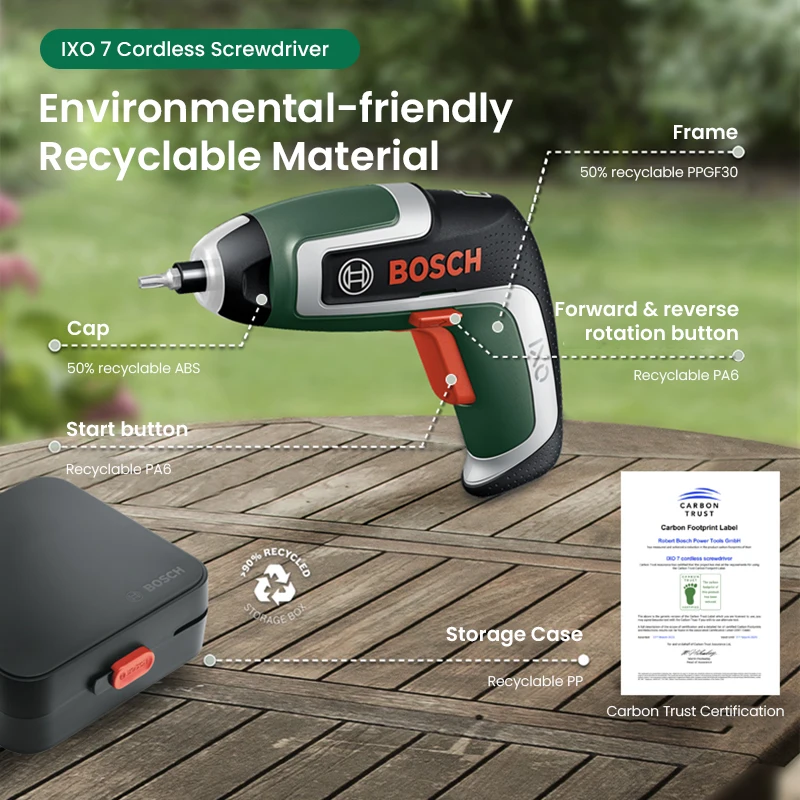 Power Tools Portable - Bosch IXO 7 Cordless Screwdriver 3.6V