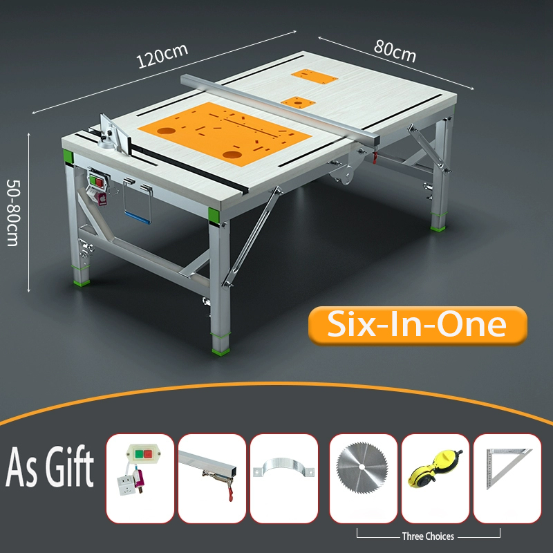 Scroll Saw Bench - Multifunctional Woodworking Workbench Portable Folding Workbench