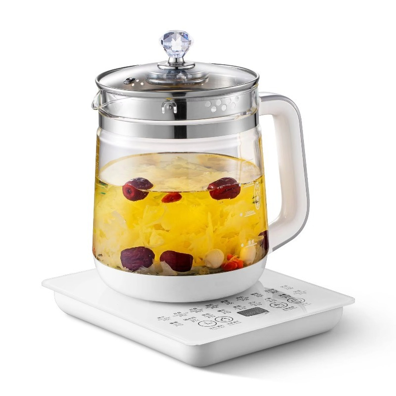 Health Power Tools - 1.8L glass herb kettle, multi-functional health