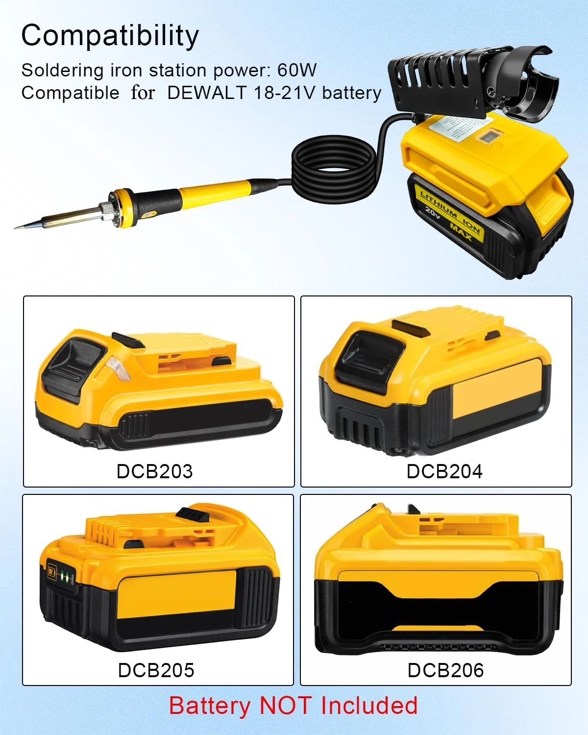 Portable Soldering Iron Kit Co - Power Tools Universal Battery ulasan dan harga