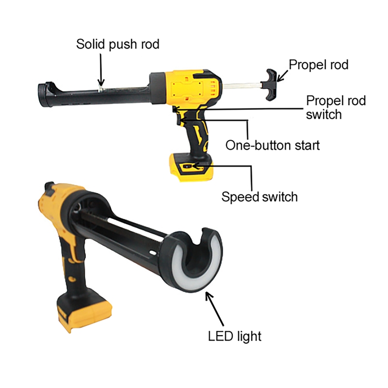 Electric Caulking Gun For Dewa - Power Tools Universal Battery ulasan dan harga