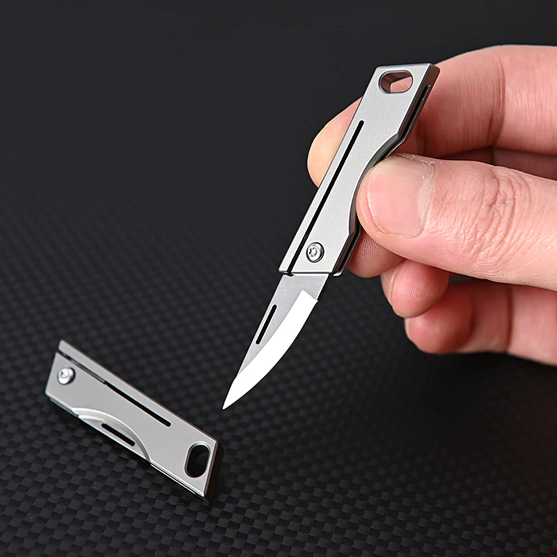 Mini Titanium Alloy Folding Kn - Power Tools Portable ulasan dan harga