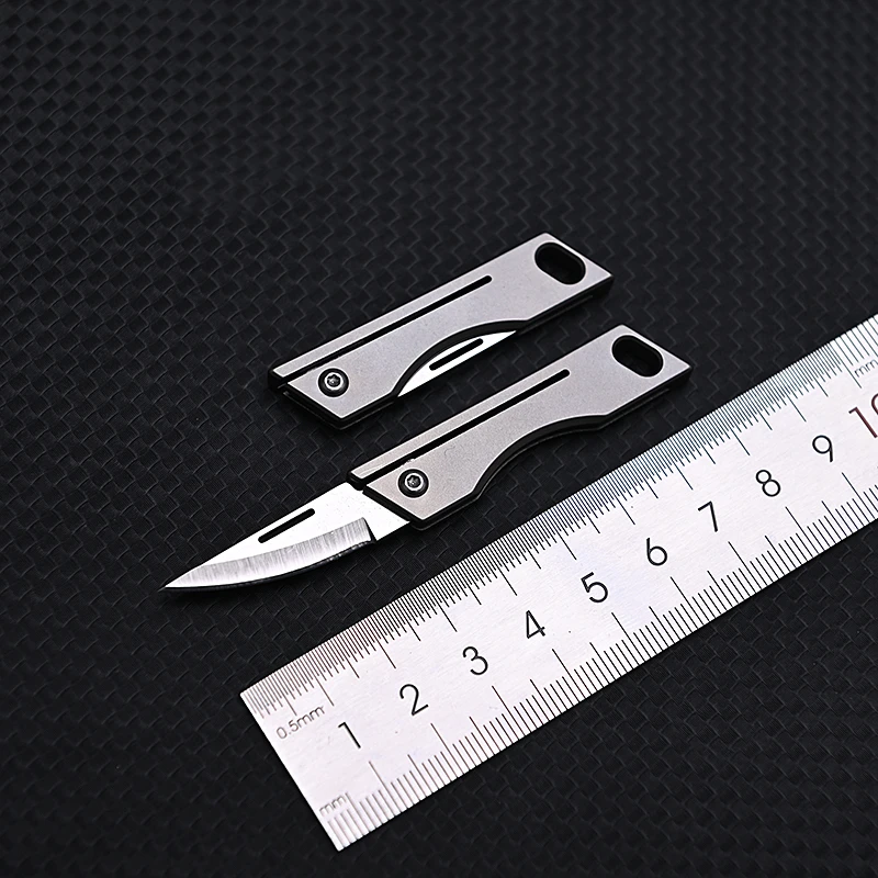 Mini Titanium Alloy Folding Kn - Power Tools Portable ulasan dan harga