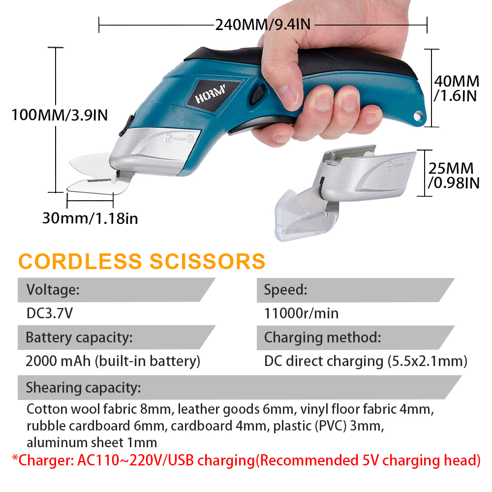 Hormy 3.6V Charging Small Scis - Power Tools Universal Battery ulasan dan harga