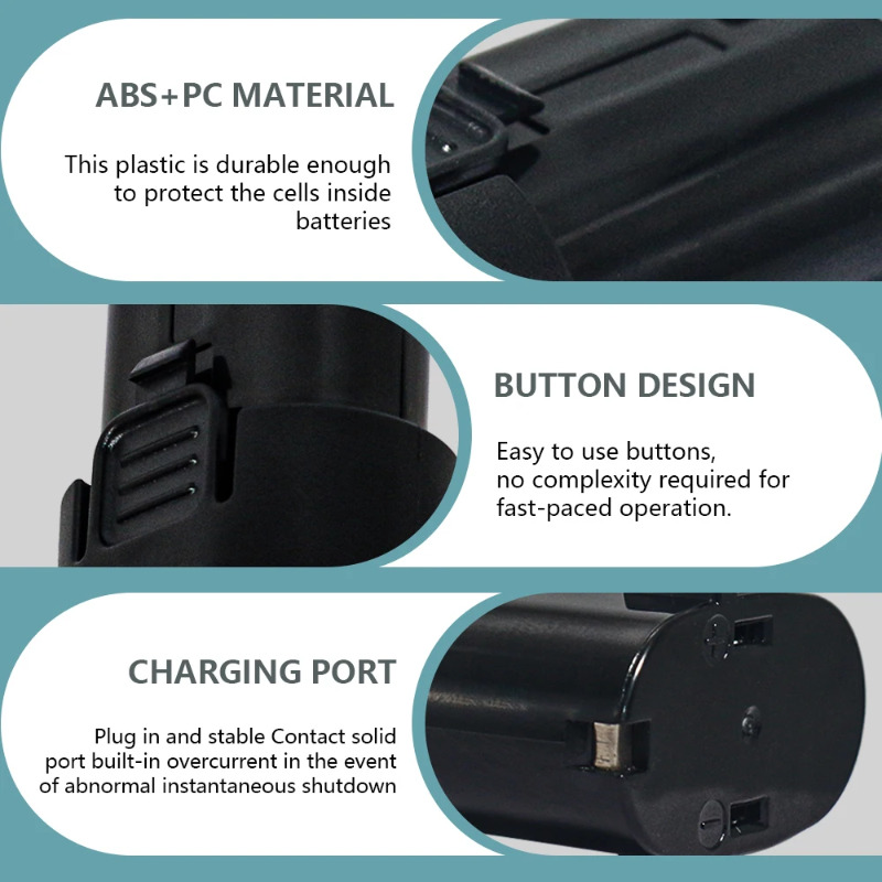 7.2V lithium Battery 3000mah F - Power Tools Universal Battery ulasan dan harga
