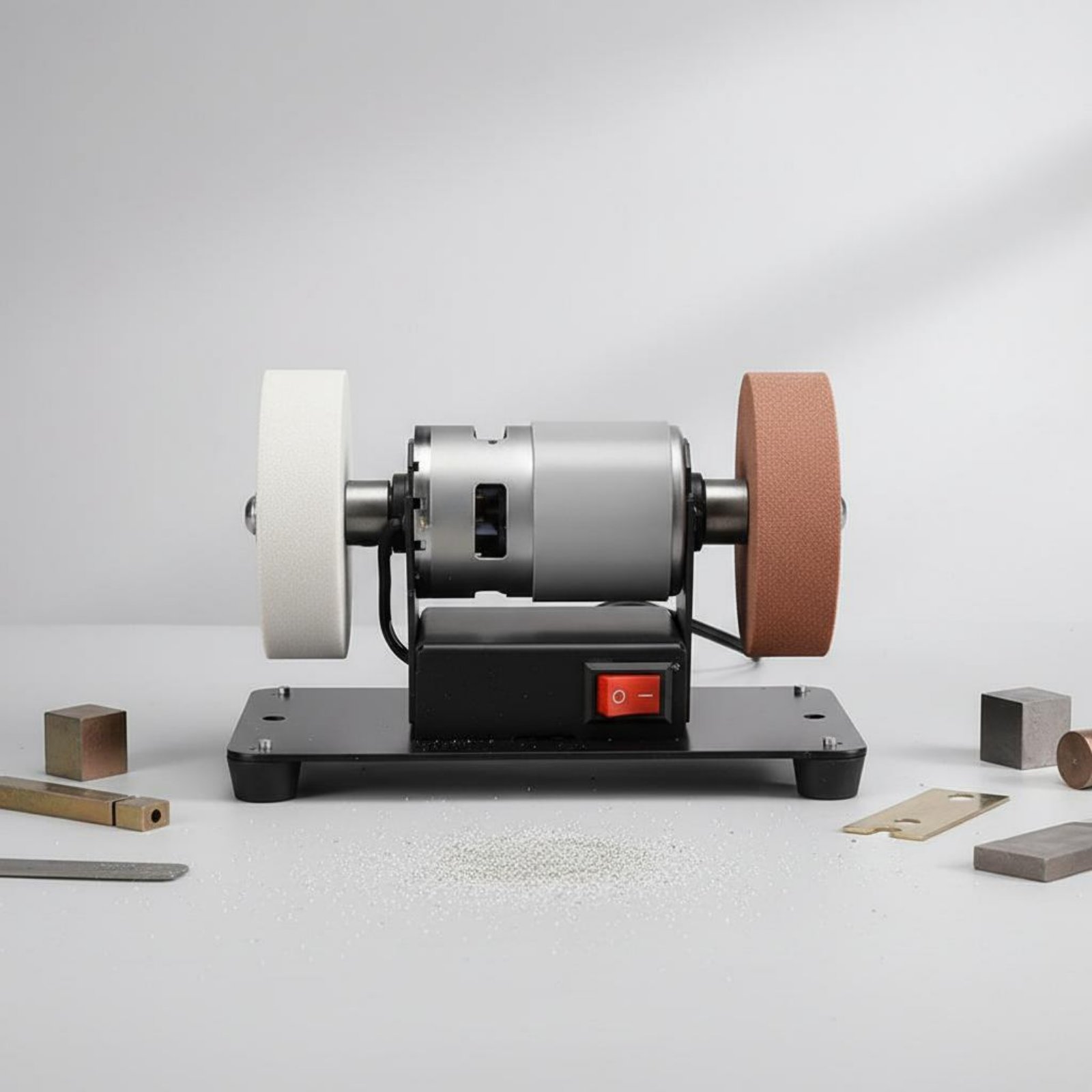 Mini Bench Grinder Multifuncti - Power Tools Portable ulasan dan harga