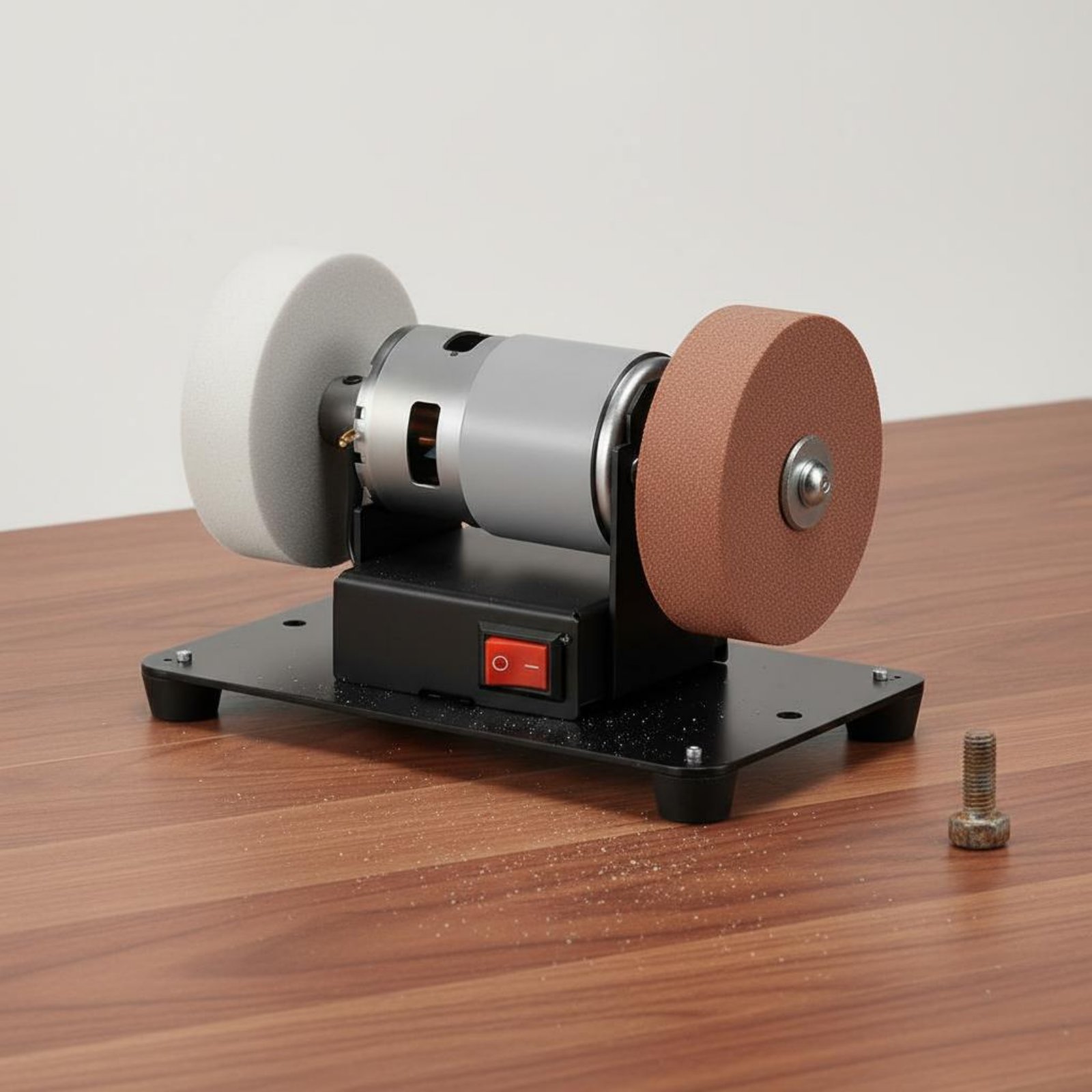 Mini Bench Grinder Multifuncti - Power Tools Portable ulasan dan harga