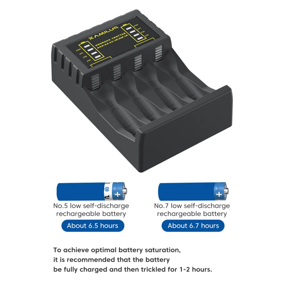 AA/AAA Battery Charger 4 Slots - Power Tools Universal Battery ulasan dan harga