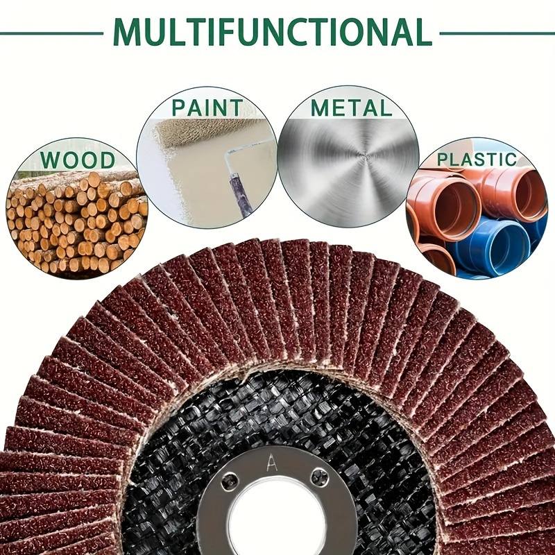 6Pcs Zirconia Abrasive Flap Di - Angle Grinder 4.5 ulasan dan harga