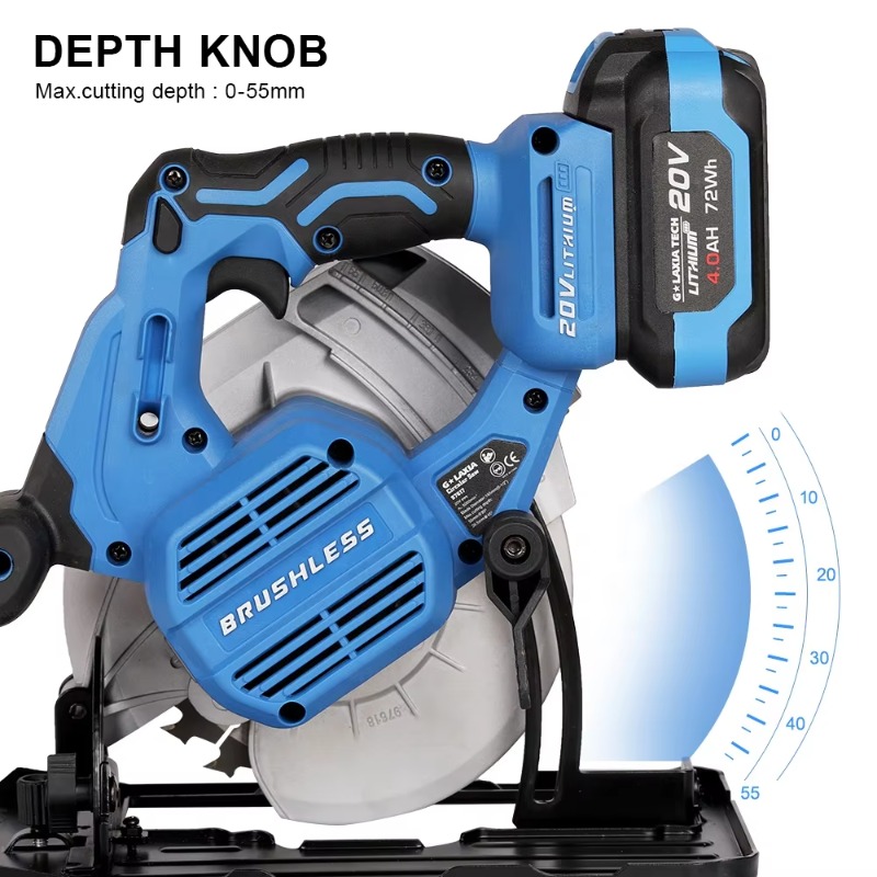 Cordless Circular Saw Hand Hel - Power Tools Portable ulasan dan harga