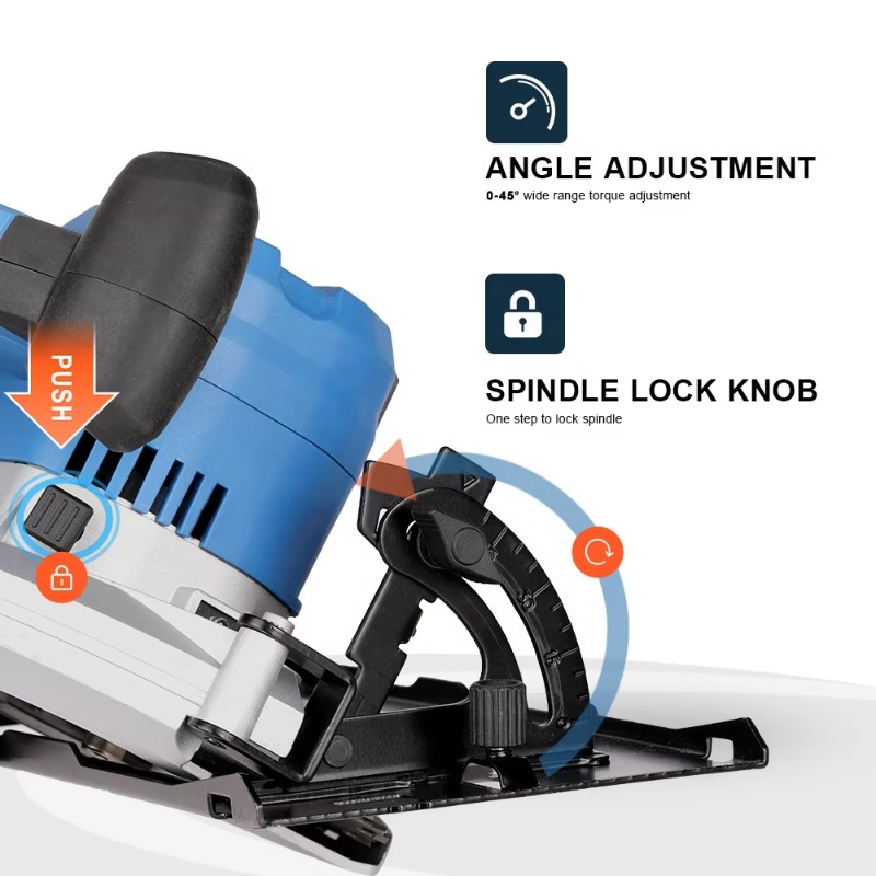 Cordless Circular Saw Hand Hel - Power Tools Portable ulasan dan harga