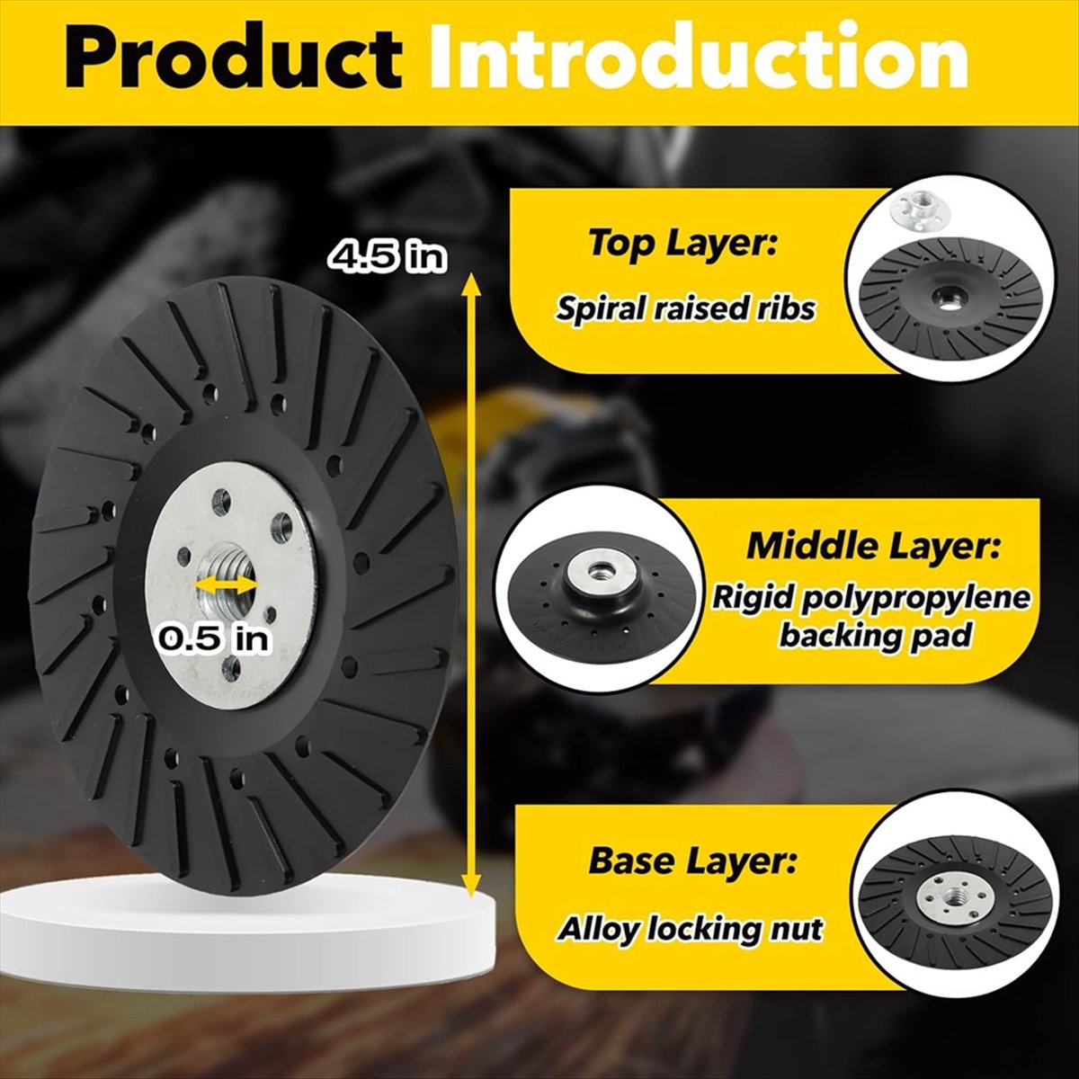 Y1044A J~(2 Pack) 4.5 Inch Ang - Angle Grinder 4.5 ulasan dan harga