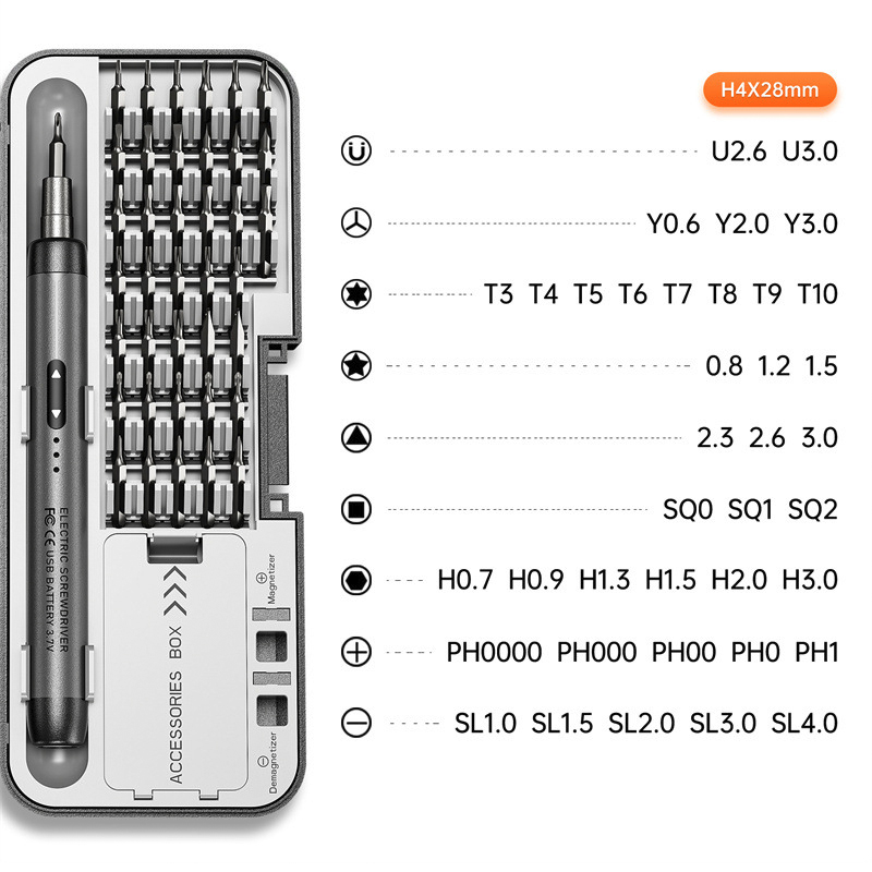 46 in 1 Electric Precision Scr - Power Tools Universal Battery ulasan dan harga