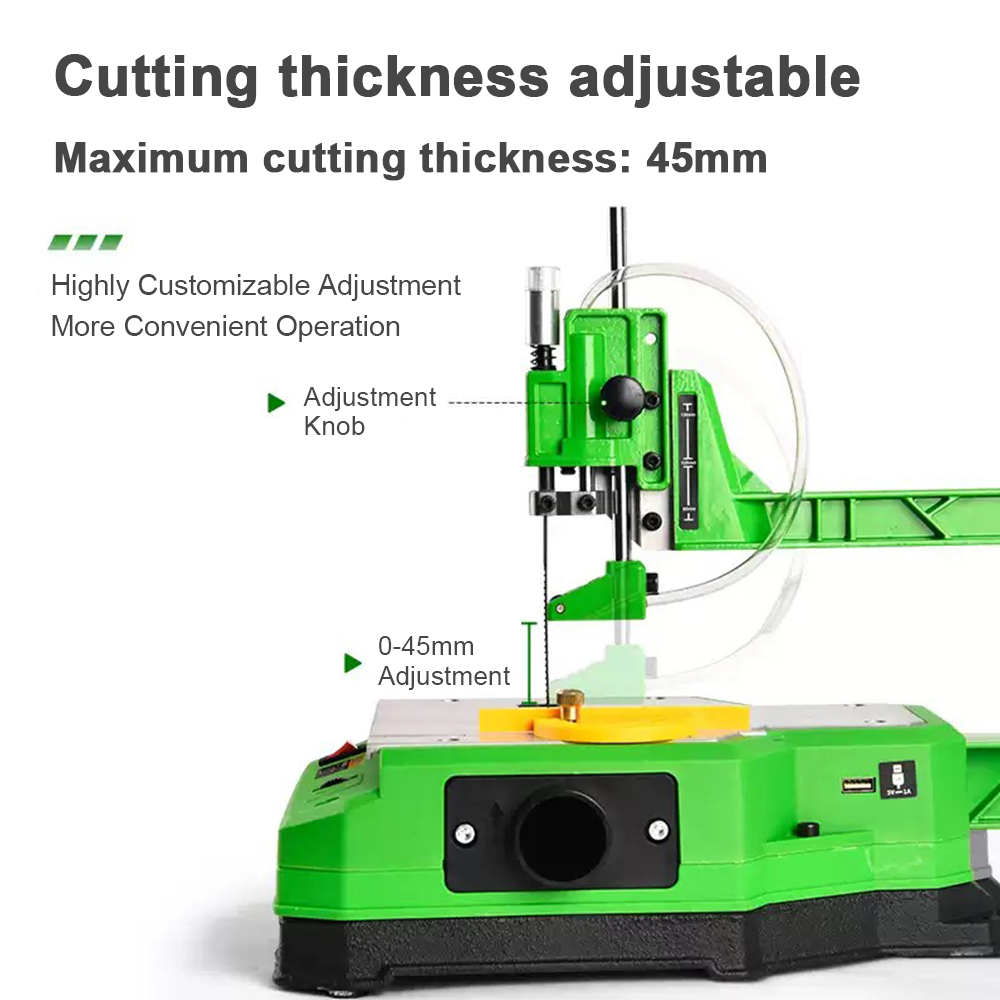 TUNGFULL Desktop Curve Scroll  - Scroll Saw Bench ulasan dan harga