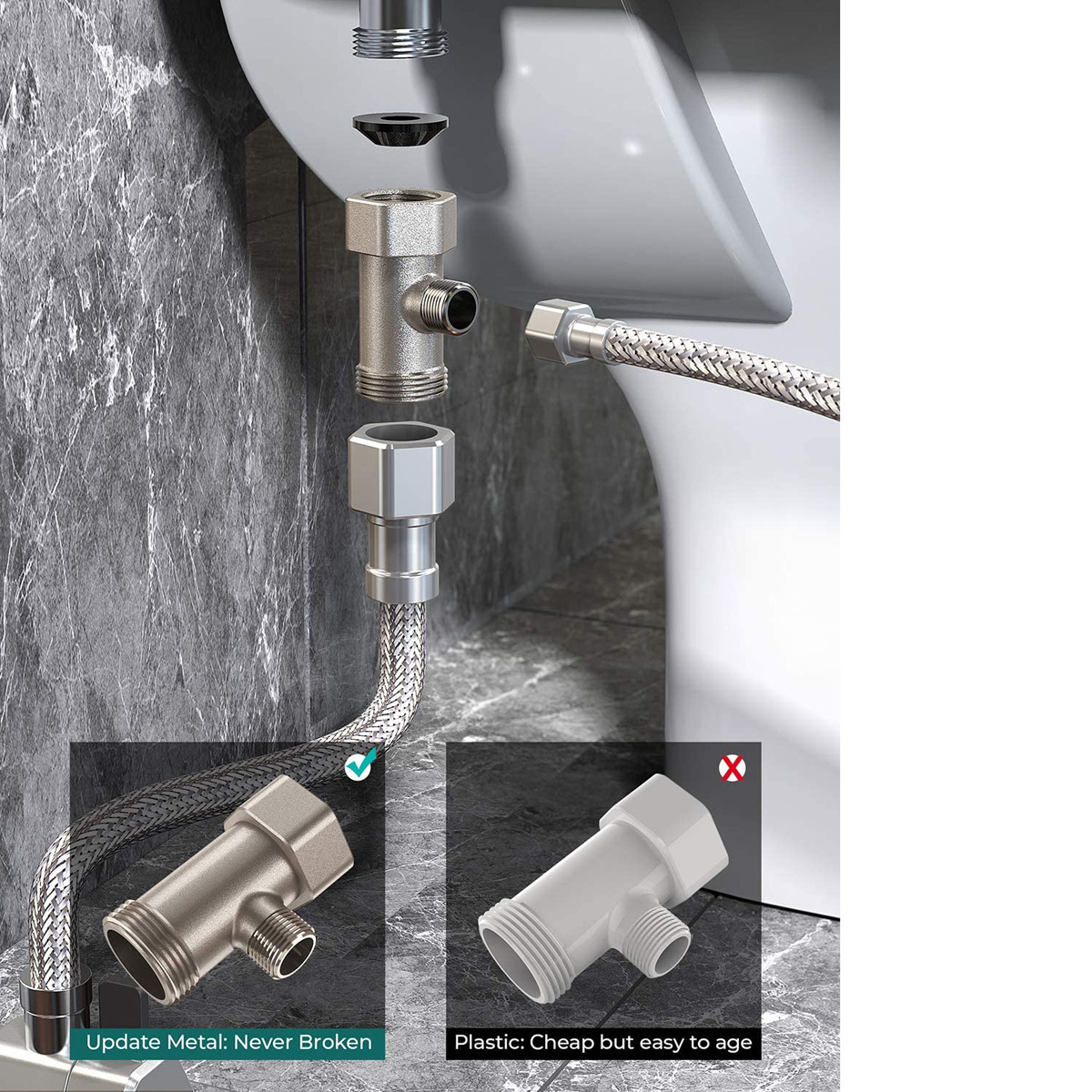 Manual Bidet Sprayer Set Hot C - Power Tools You Need ulasan dan harga