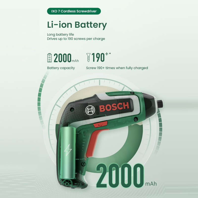 Bosch IXO 7 Cordless Screwdriv - Power Tools Portable ulasan dan harga
